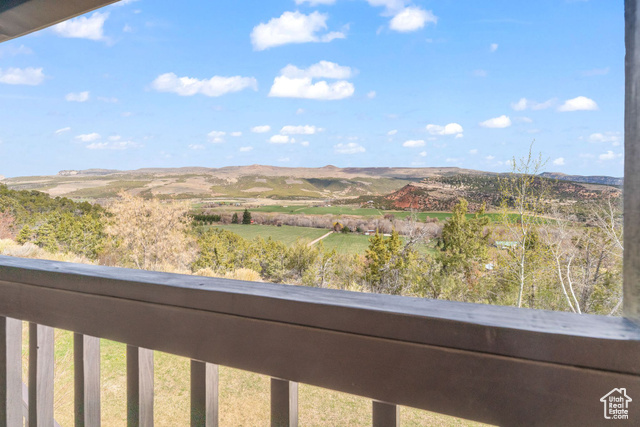 6407 North Dry Frk Cyn Road West Vernal, UT 84078 - Photo 12 of 48 View of balcony
