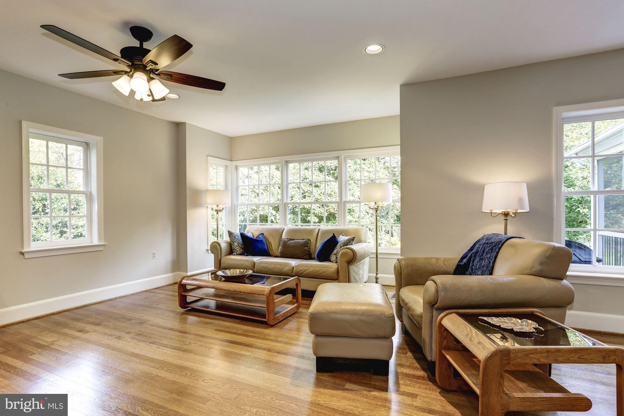 4105 Everett Street Kensington, MD 20895 - Photo 10 of 30 a living room with furniture and a large window
