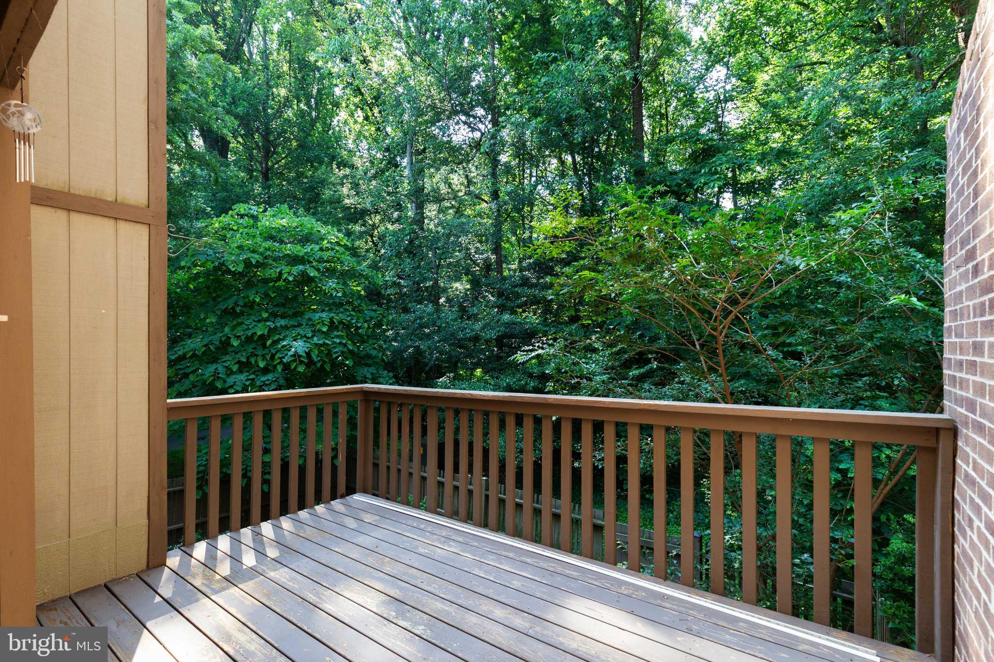 2115 Glencourse Lane Reston, VA 20191 - Photo 38 of 42 Deck backing to wooded area