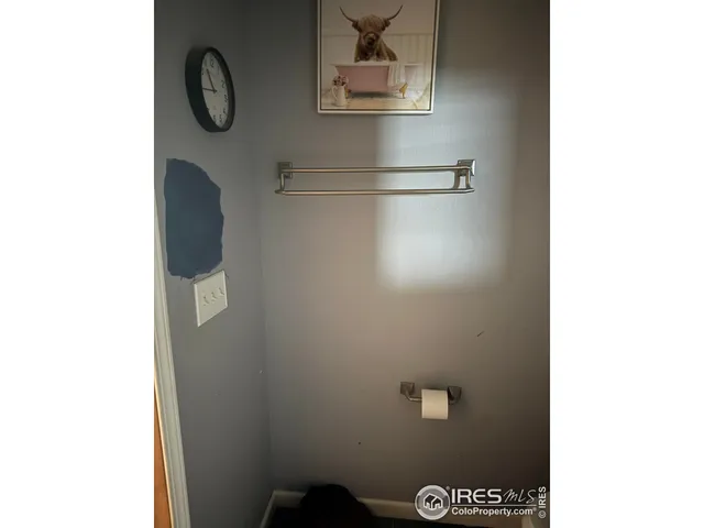 a view of front door