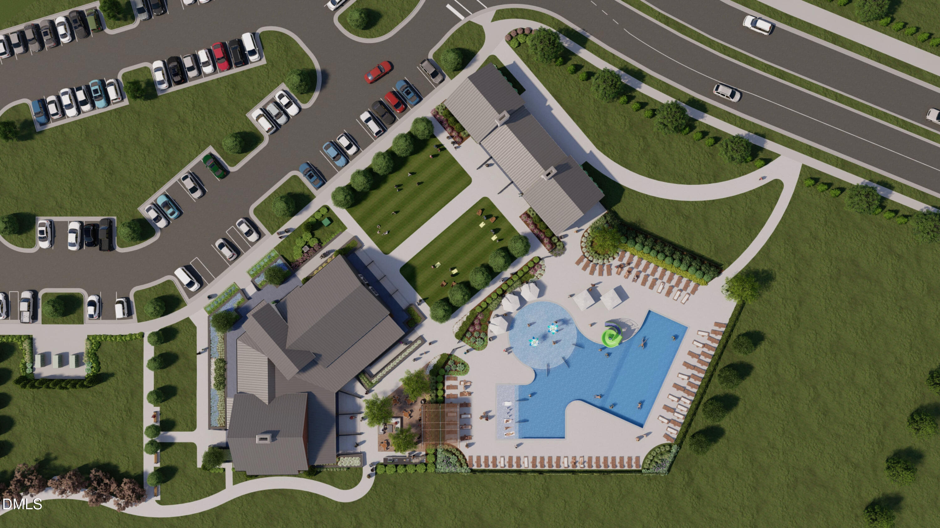 1304 Solace Way Rolesville, NC 27571 - Photo 33 of 34 an aerial view of a house