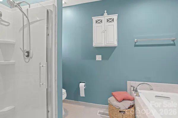 a bathroom with a toilet a sink and a mirror