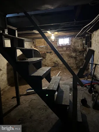 a view of water heater room