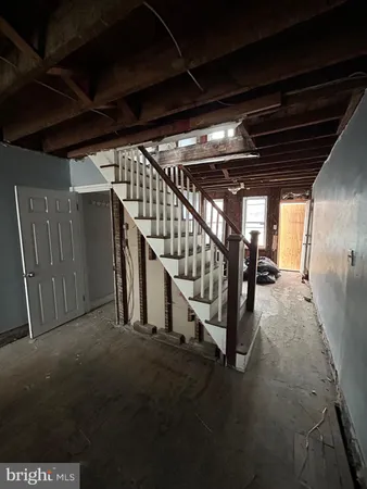 a view of water heater room