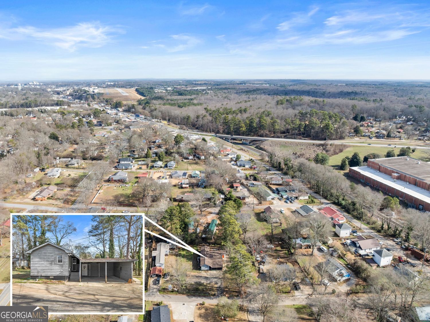 2346 4th Street Gainesville, GA 30504 - Photo 30 of 36 an aerial view of a city