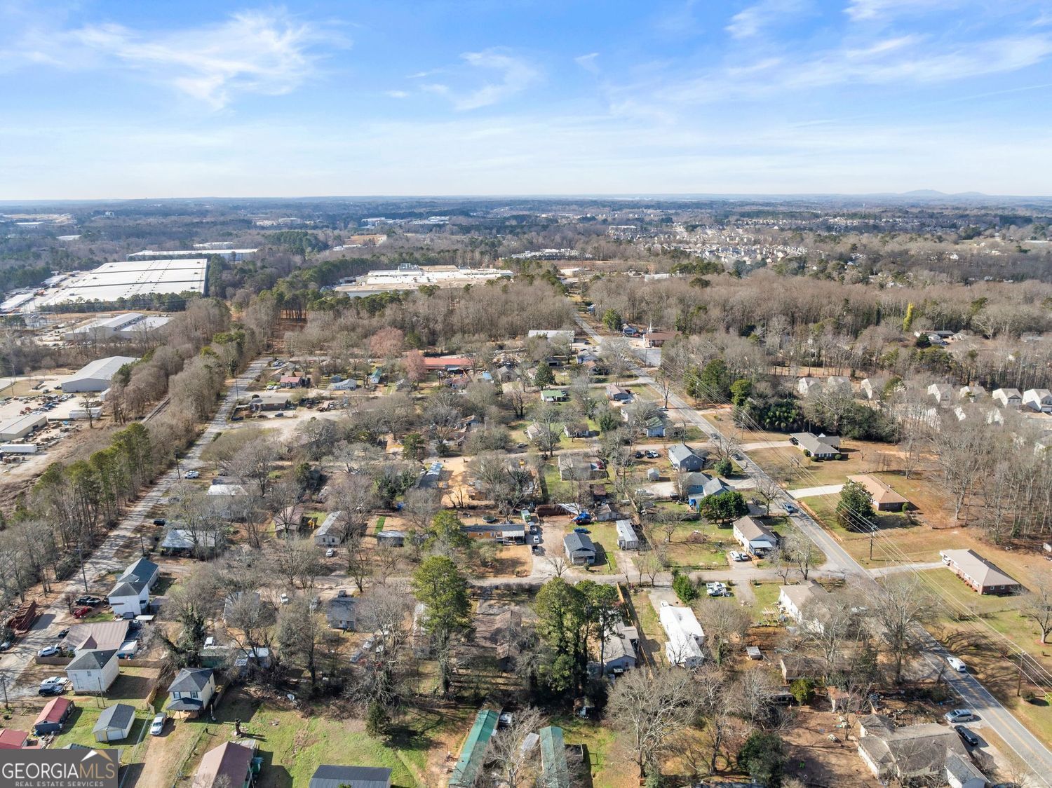 2346 4th Street Gainesville, GA 30504 - Photo 33 of 36 an aerial view of residential building with yard