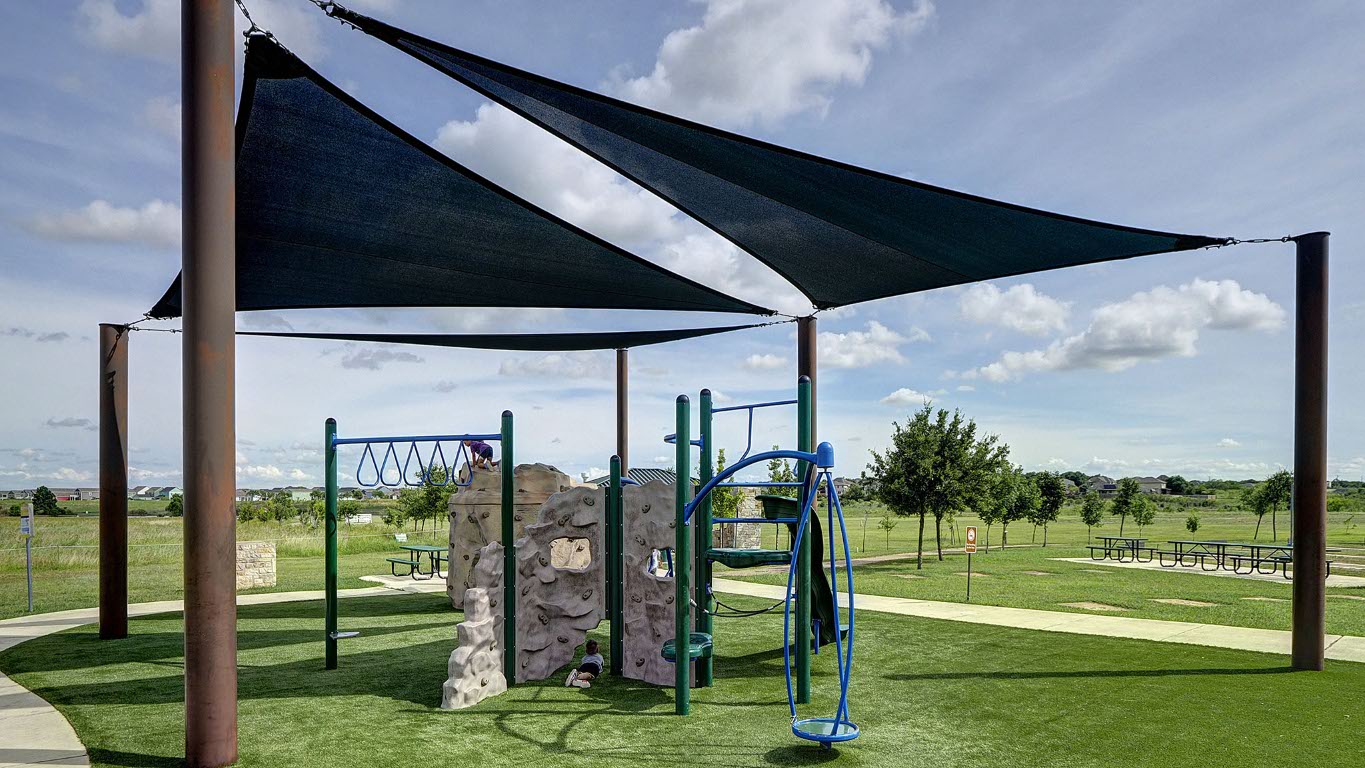 444 Prickly Poppy Loop Kyle, TX 78640 - Photo 31 of 40 Community playground with a yard