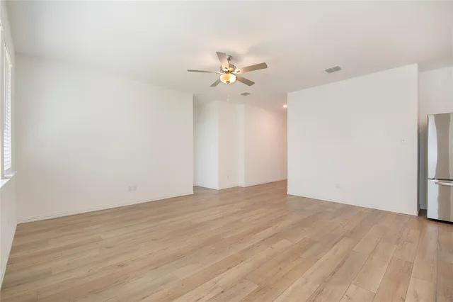 wooden floor in an empty room