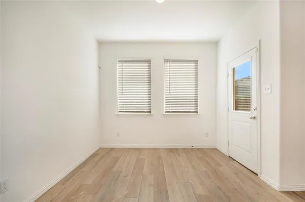 wooden floor in an empty room