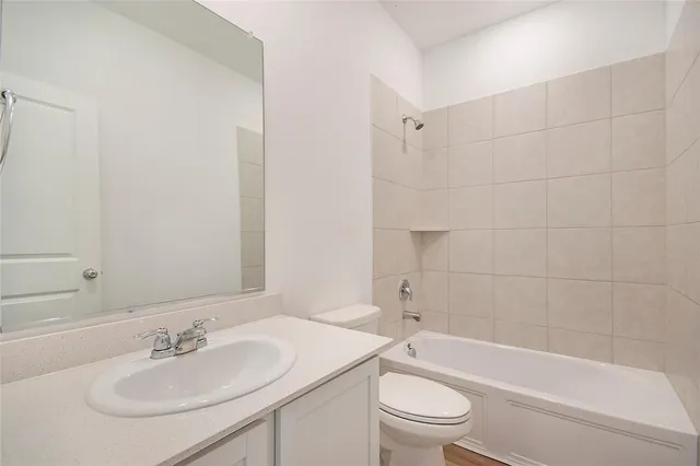 a view of a room with storage area