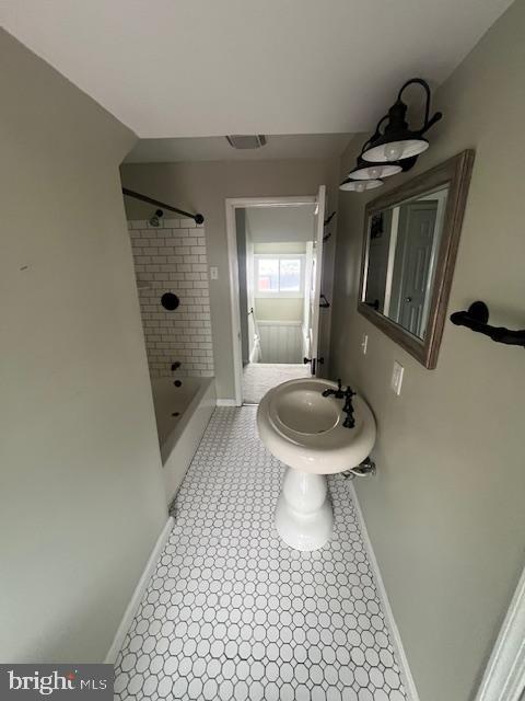 8 East Main Street, Unit MAIN Shiremanstown, PA 17011 - Photo 17 of 25 a bathroom with a sink a toilet and a mirror