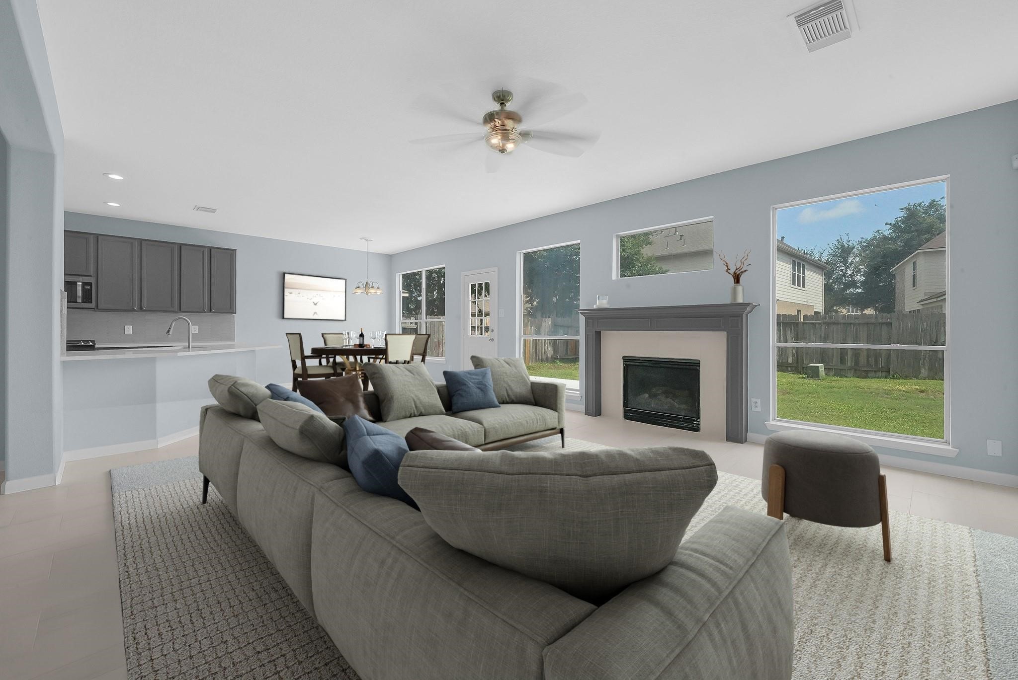 4238 Tree Moss Place Humble, TX 77346 - Photo 13 of 30 Living area Staged