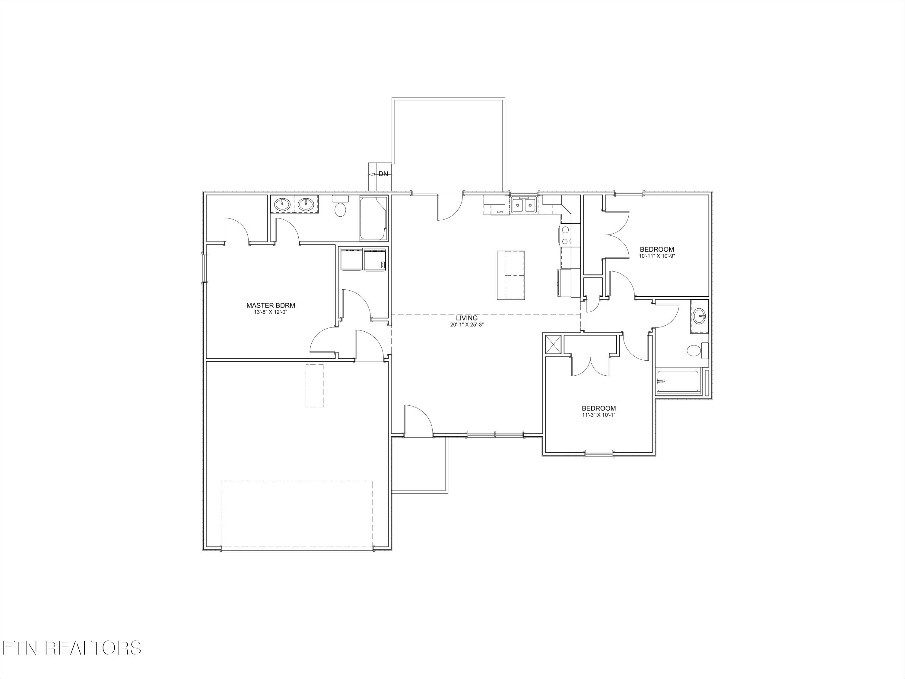 343 Green Acres Road Maynardville, TN 37807 - Photo 17 of 17 Floor Plan