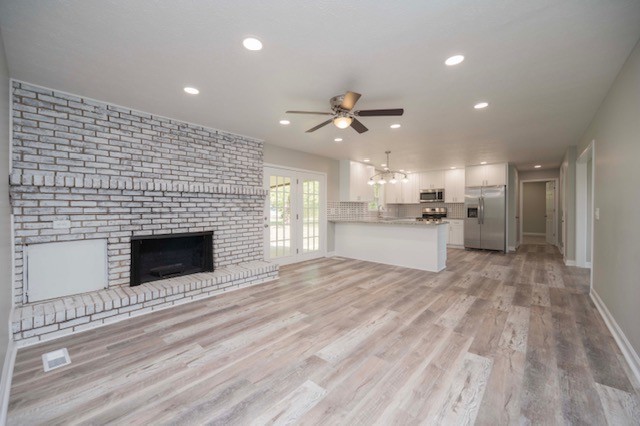 445 Pocahontas Road Morrison, TN 37357 - Photo 9 of 16 a view of a kitchen with a sink and a kitchen counter top