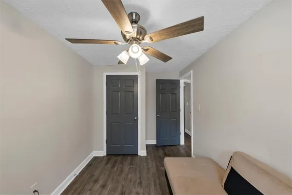 wooden floor in a room