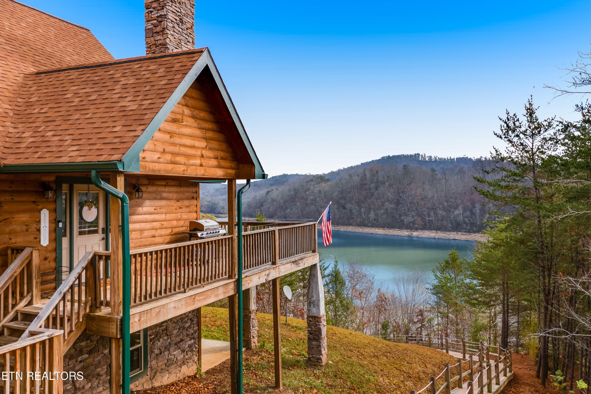 625 Bluff View Road New Tazewell, TN 37825 - Photo 1 of 57 a view of a house with pool and sitting area