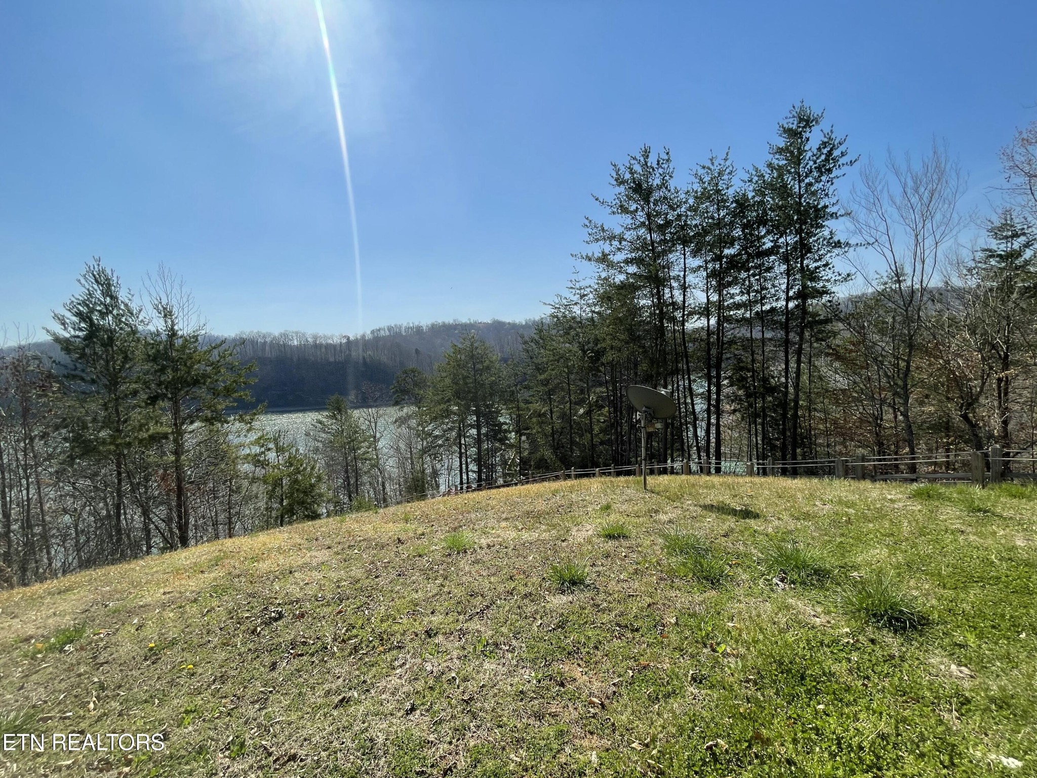 625 Bluff View Road New Tazewell, TN 37825 - Photo 39 of 57 a backyard of a house with large trees