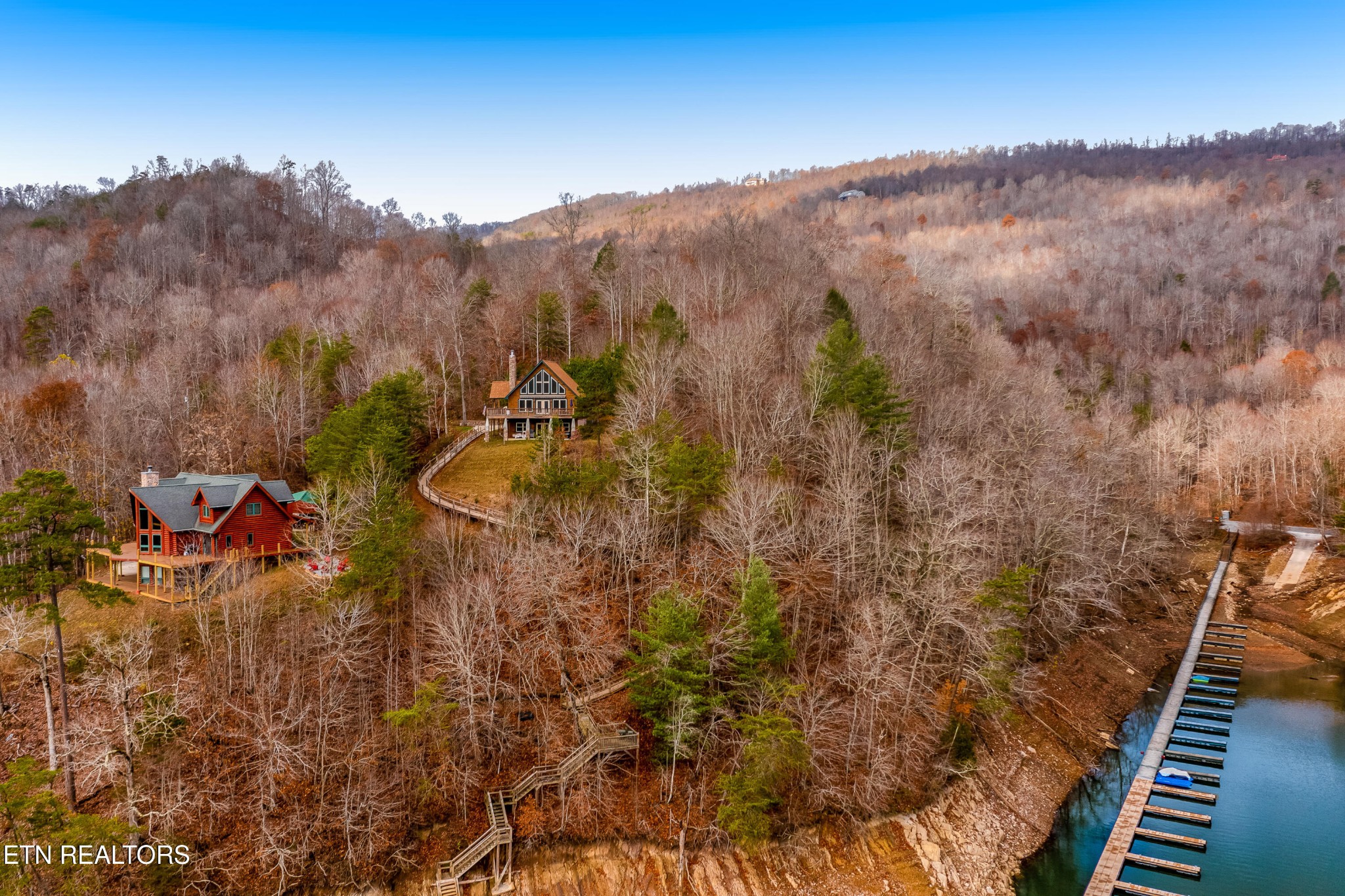 625 Bluff View Road New Tazewell, TN 37825 - Photo 56 of 57 a view of a houses with a yard