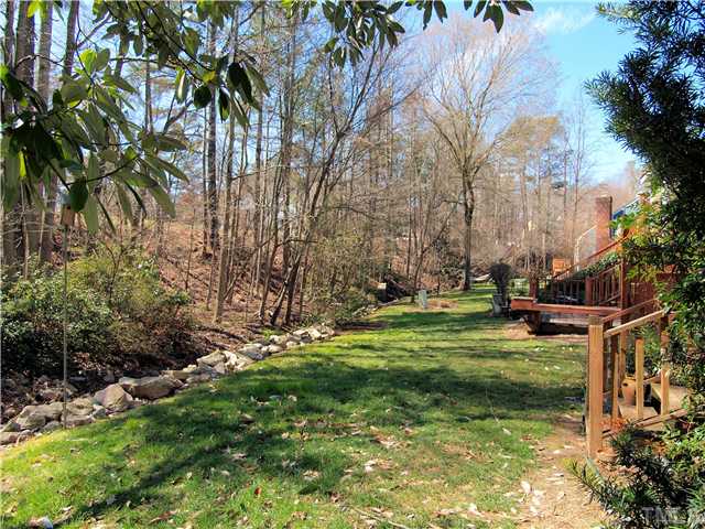 4527 Hershey Court Raleigh, NC 27613 - Photo 20 of 25 View along the rear of the property.