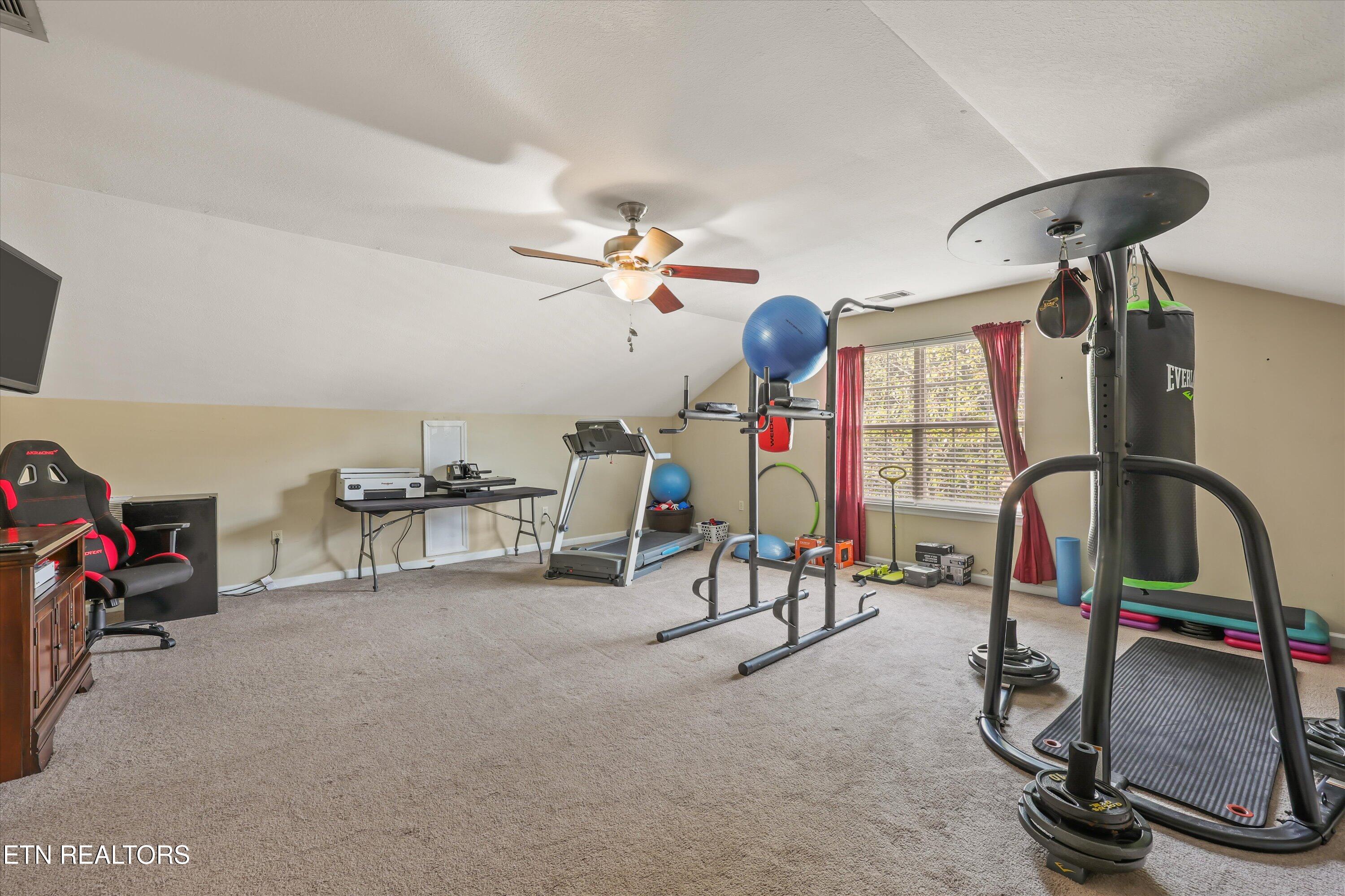 901 Heathgate Road Knoxville, TN 37922 - Photo 25 of 45 Walkout Room/Flex Space/Bonus Room
