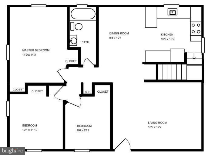 3713 Nimitz Road Kensington, MD 20895 - Photo 16 of 17 Floor Plan #1