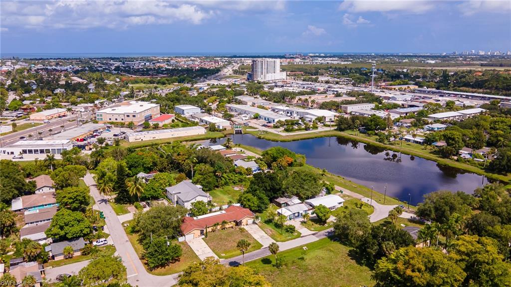 2080 Pelton Avenue Naples, FL 34112 - Photo 18 of 43 an aerial view of ocean and residential houses with outdoor space