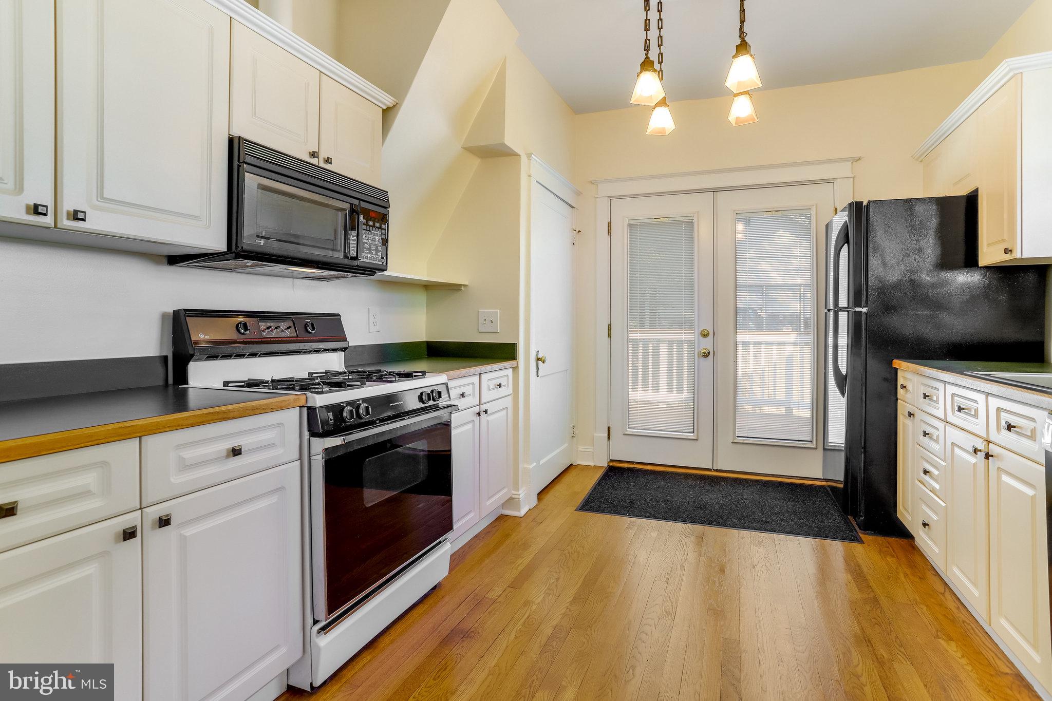 2436 North Glebe Road Arlington, VA 22207 - Photo 29 of 74 The kitchen walks out to a deck.