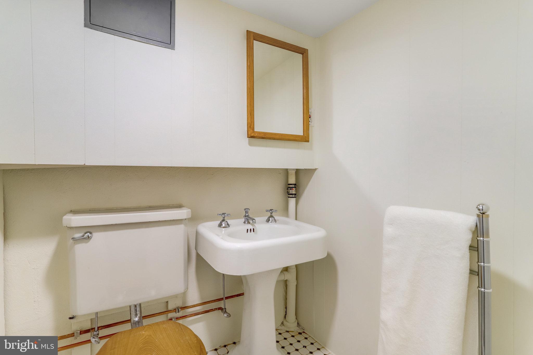2436 North Glebe Road Arlington, VA 22207 - Photo 46 of 74 Half bath in lower level.