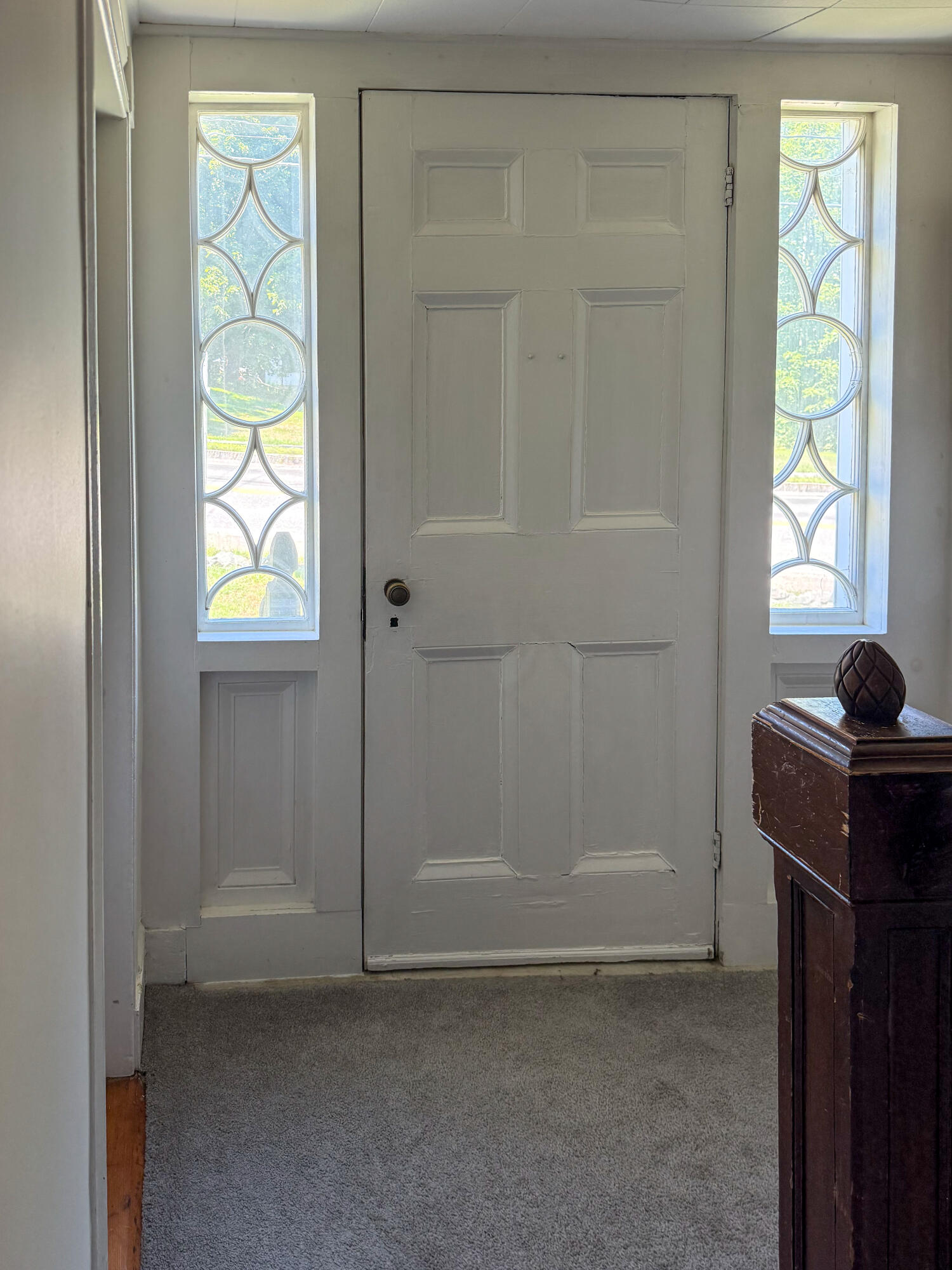 105 Main Road North Hampden, ME 04444 - Photo 32 of 53 Front door- Downstairs hallway and stair
