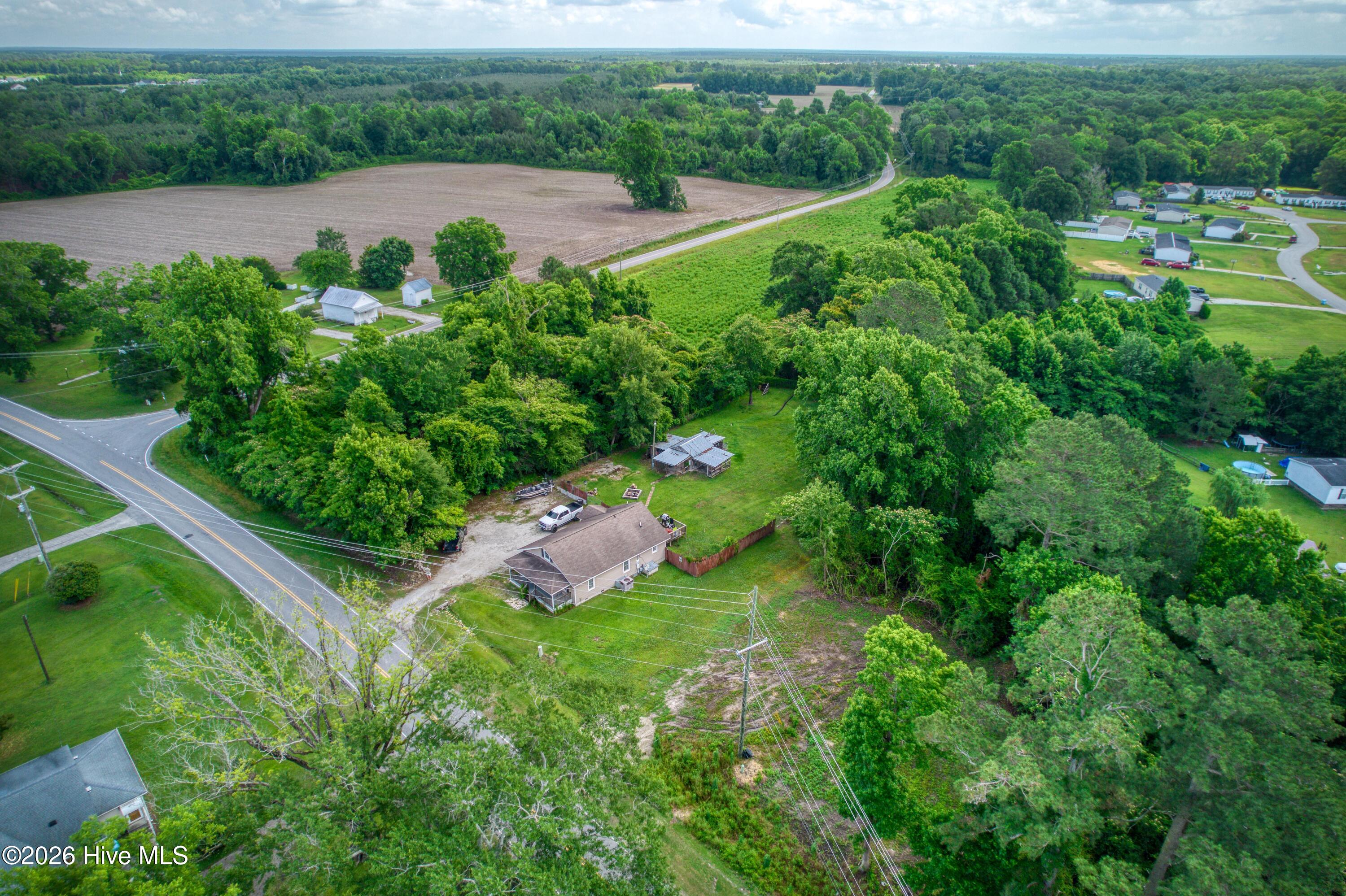 298 Comfort Road Richlands, NC 28574 - Photo 39 of 44 drone view 5