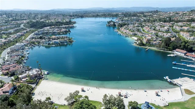 an aerial view of lake residential house with outdoor space