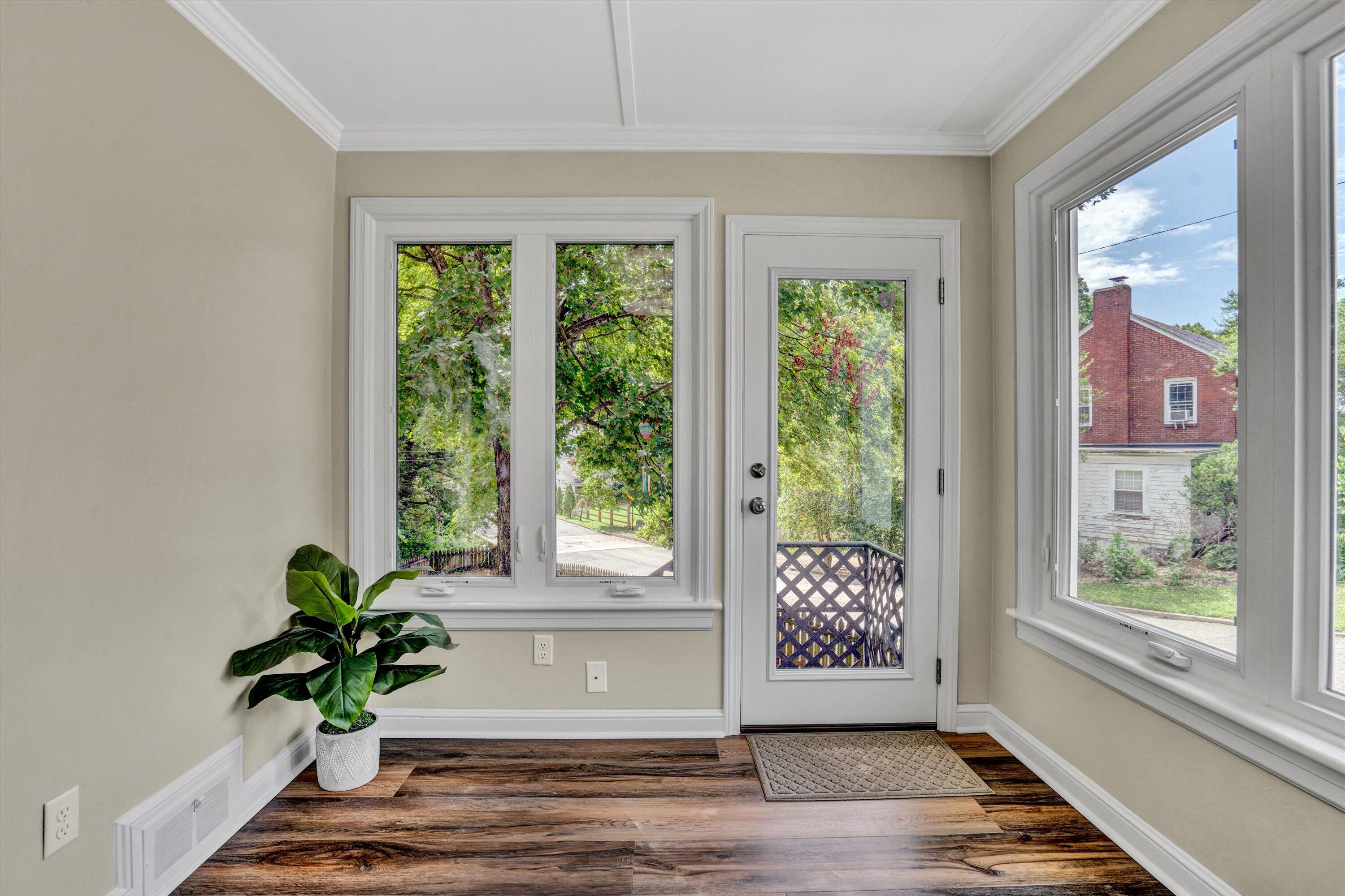 2118 Mt Vernon Road Southwest Roanoke, VA 24015 - Photo 15 of 53 a view of entryway with wooden floor