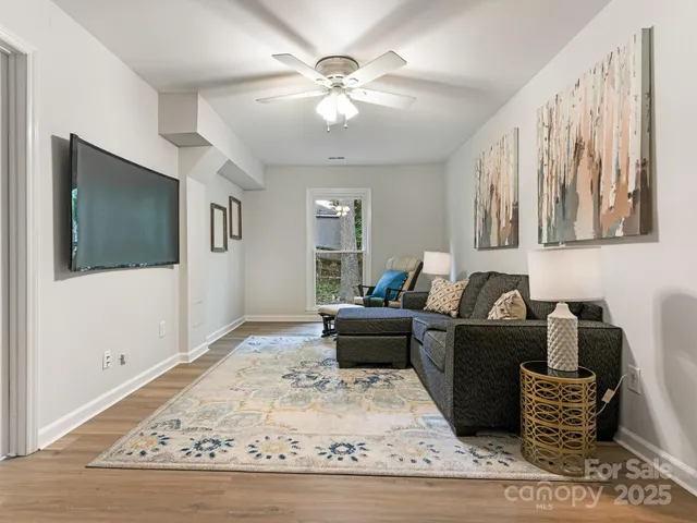 a front view of a house with stairs