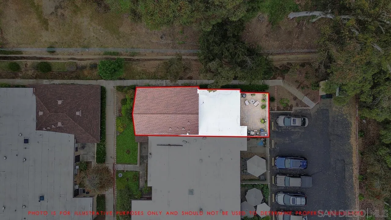 8683 Wahl Street Santee, CA 92071 - Photo 23 of 24 an aerial view of a house with swimming pool