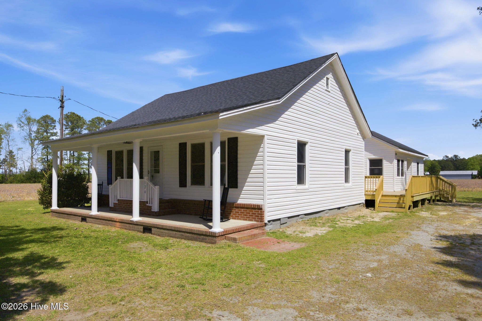 124 Republican Road Windsor, NC 27983 - Photo 39 of 47 view from driveway