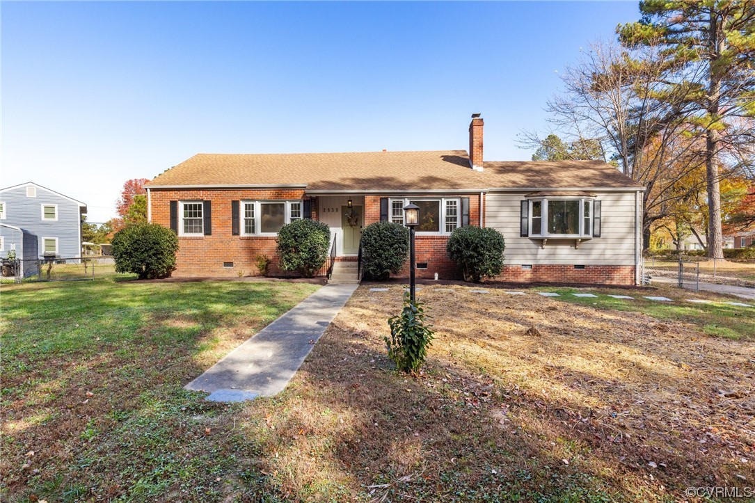 2535 Fort Lee Road Petersburg, VA 23805 - Photo 2 of 26 a view of a house with a yard