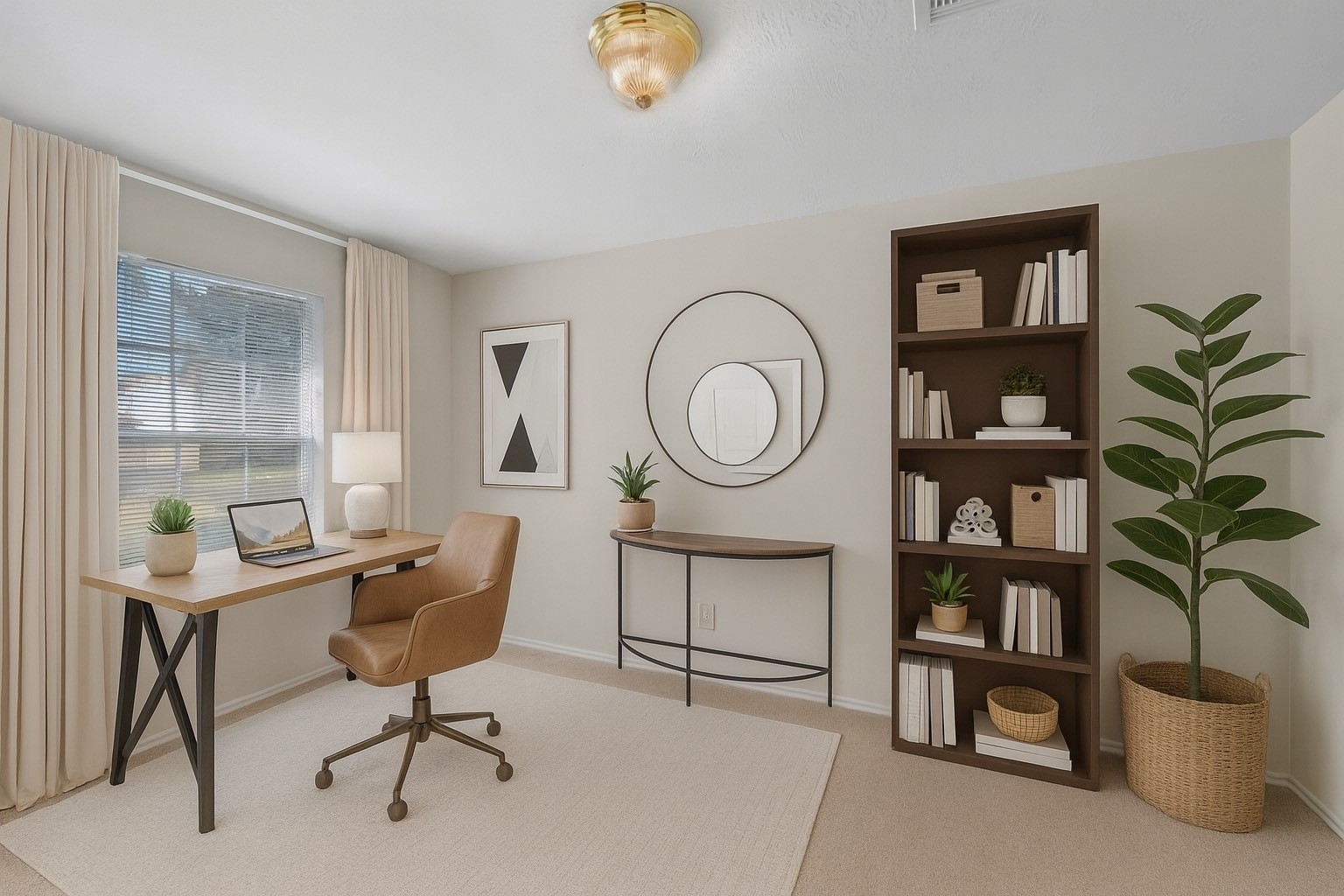 16810 Perryton Lane Houston, TX 77073 - Photo 11 of 26 Office space or extra bedroom/flex room at the front of the home
*Photo has been digitally staged