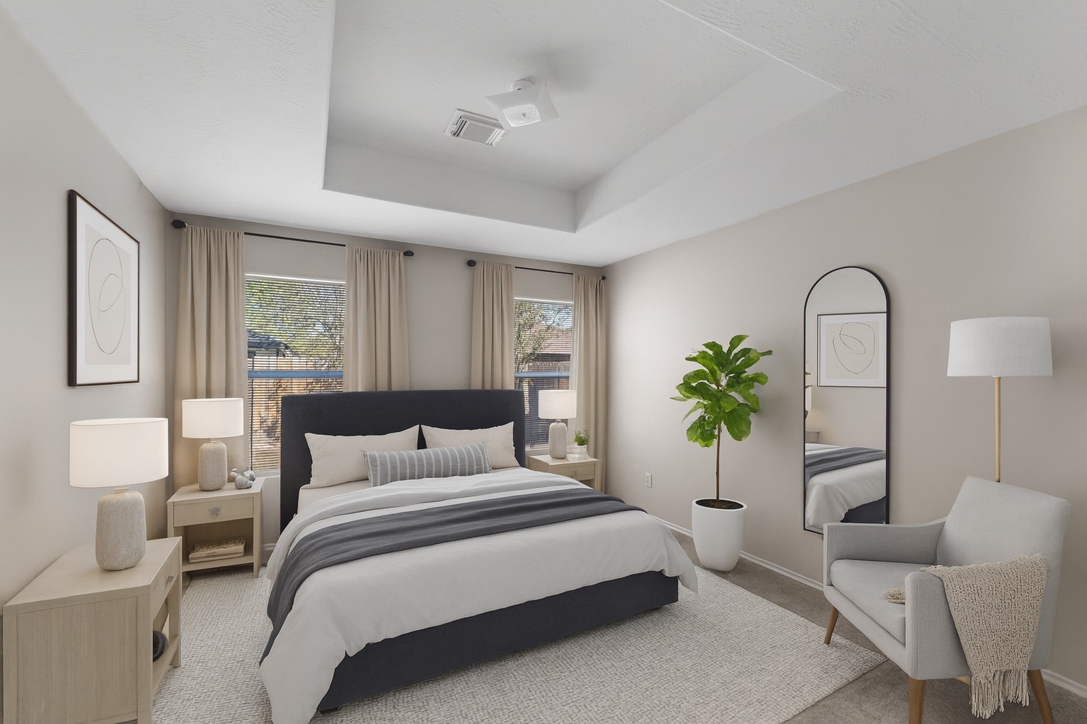 16810 Perryton Lane Houston, TX 77073 - Photo 14 of 26 Primary bedroom
*Photo has been digitally staged