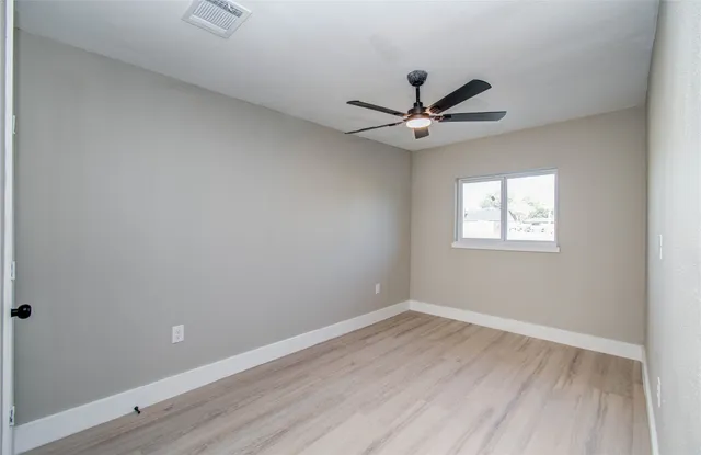 wooden floor in an empty room