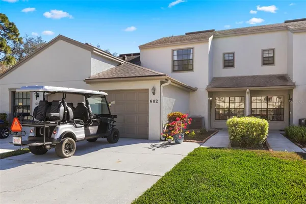 a car parked in front of house