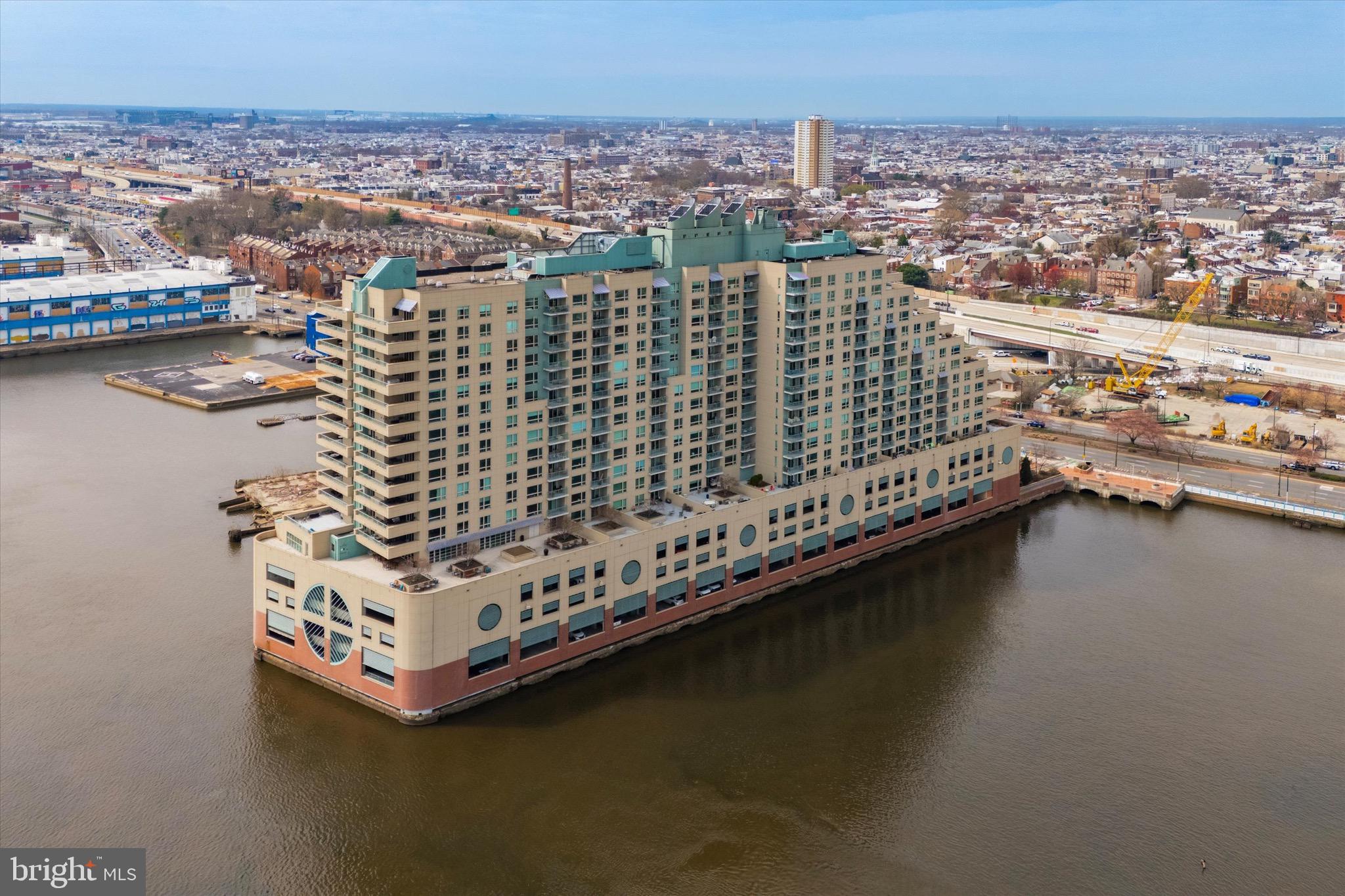 717 South Christopher Columbus Boulevard, Unit 802 Philadelphia, PA 19147 - Photo 31 of 32 an aerial view of a city