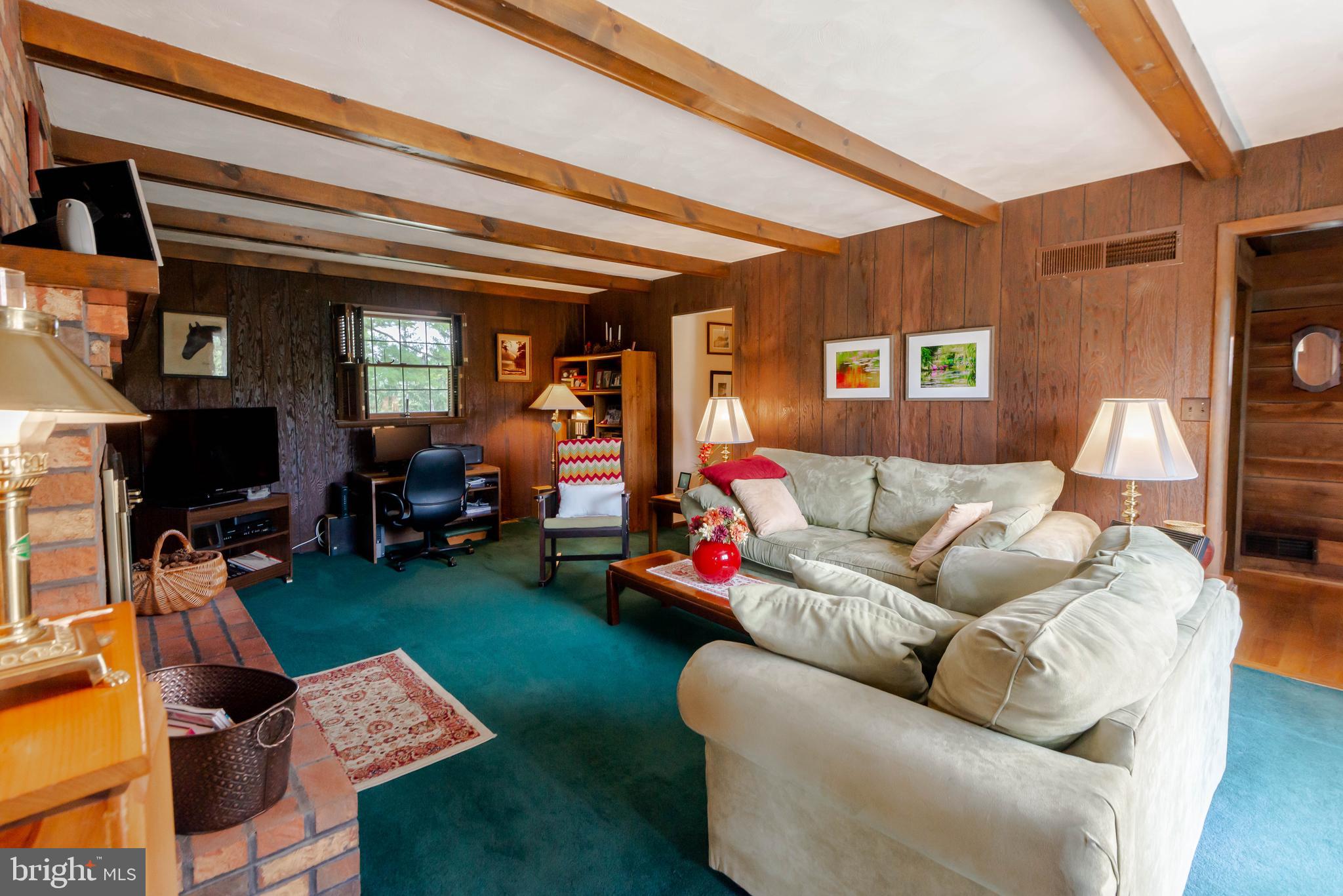 4814 Millers Station Road Hampstead, MD 21074 - Photo 17 of 72 FR with exposed beams and great space to relax