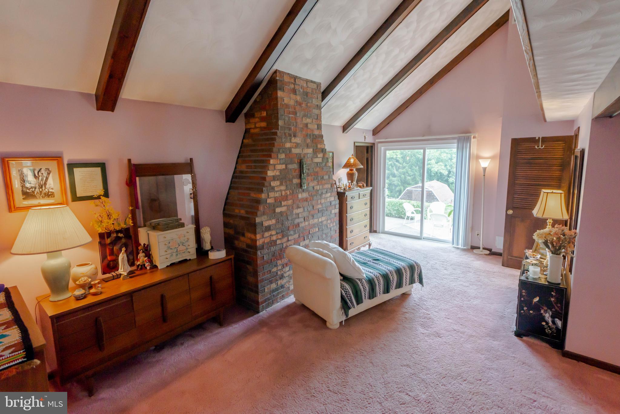 4814 Millers Station Road Hampstead, MD 21074 - Photo 23 of 72 Wonderful master suite with exposed chimney