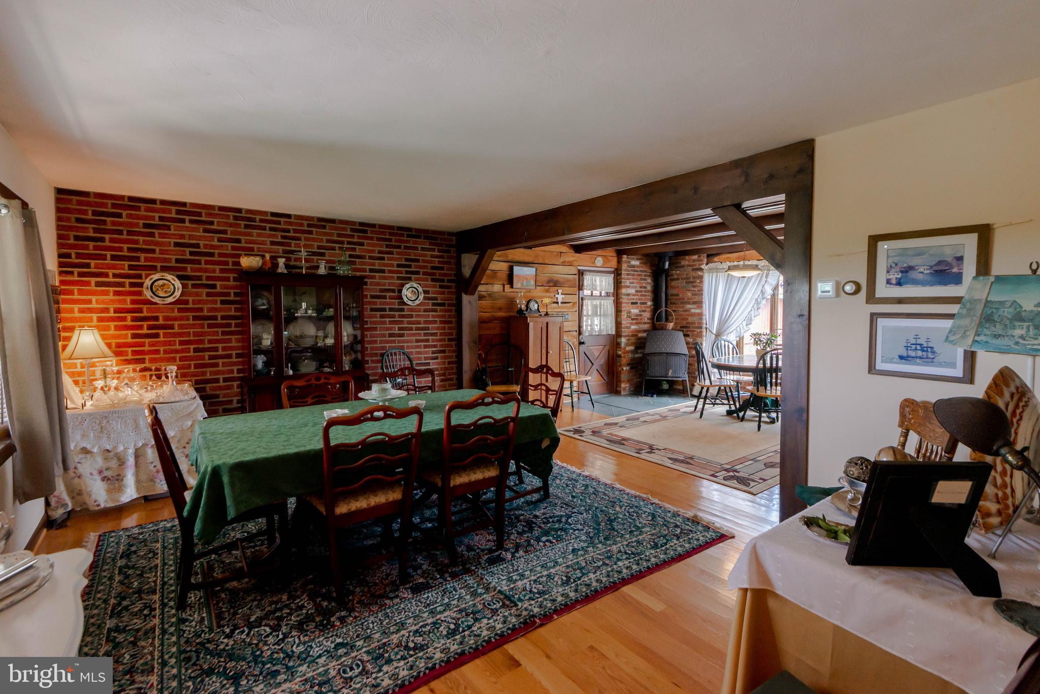 4814 Millers Station Road Hampstead, MD 21074 - Photo 7 of 72 Wood and brick walls add to the charm