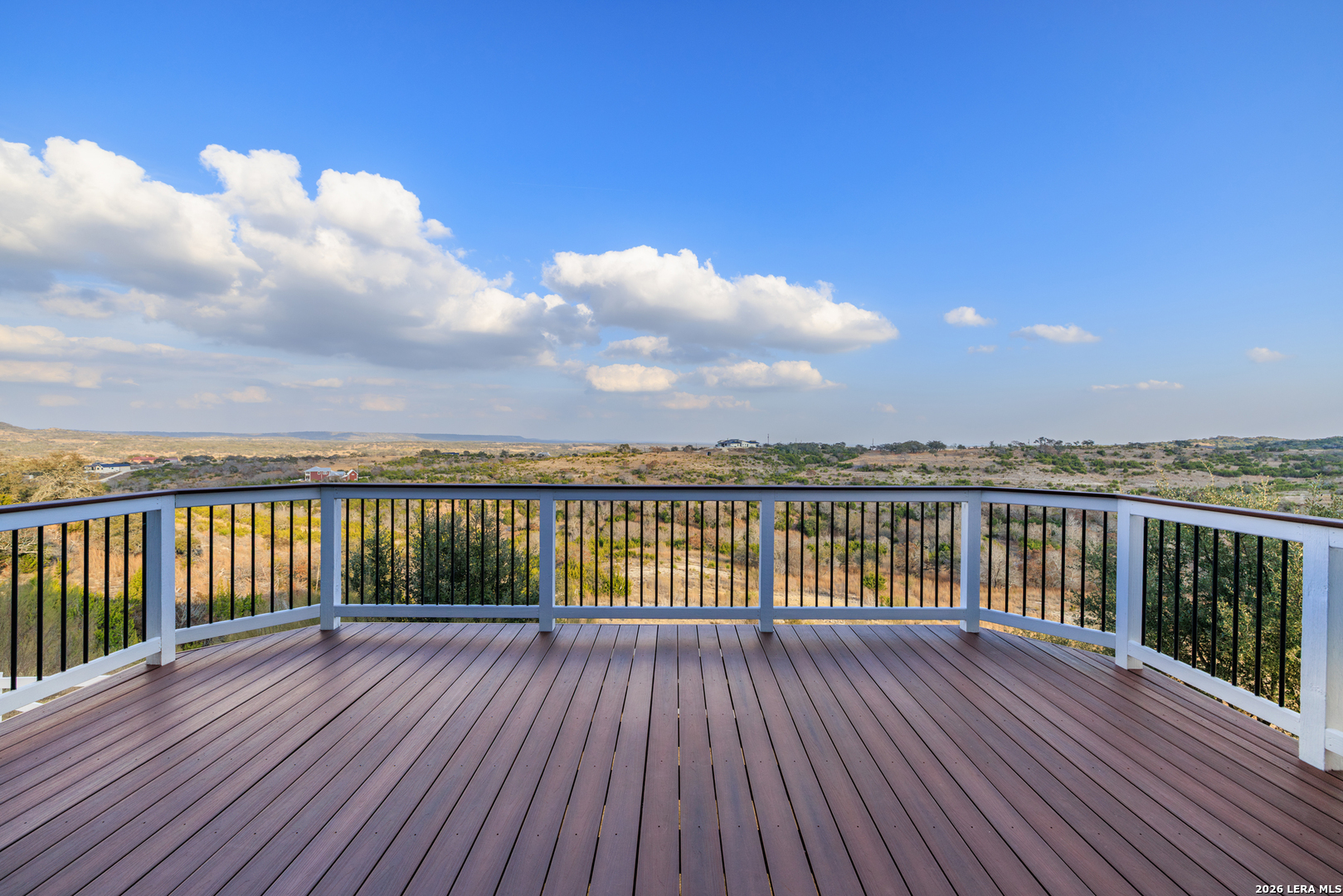 97 Coleman Springs Boerne, TX 78006 - Photo 16 of 70 a view of balcony with wooden floor