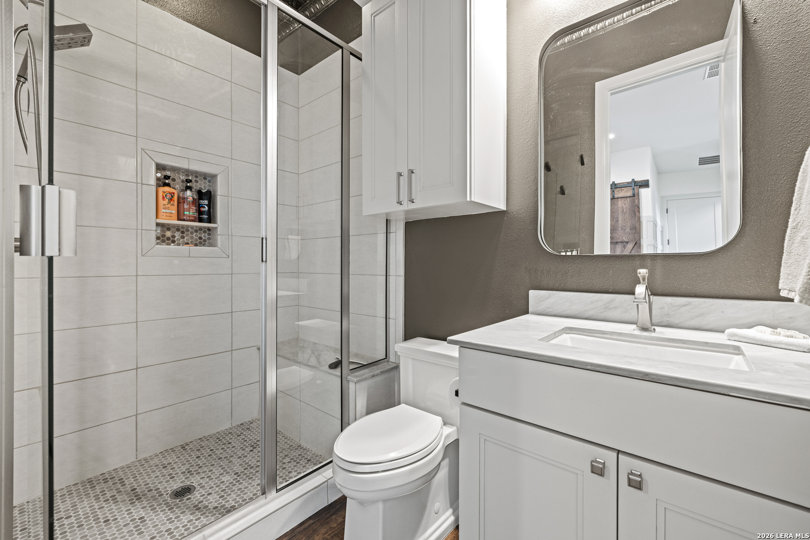 97 Coleman Springs Boerne, TX 78006 - Photo 50 of 86 a bathroom with a sink toilet and shower