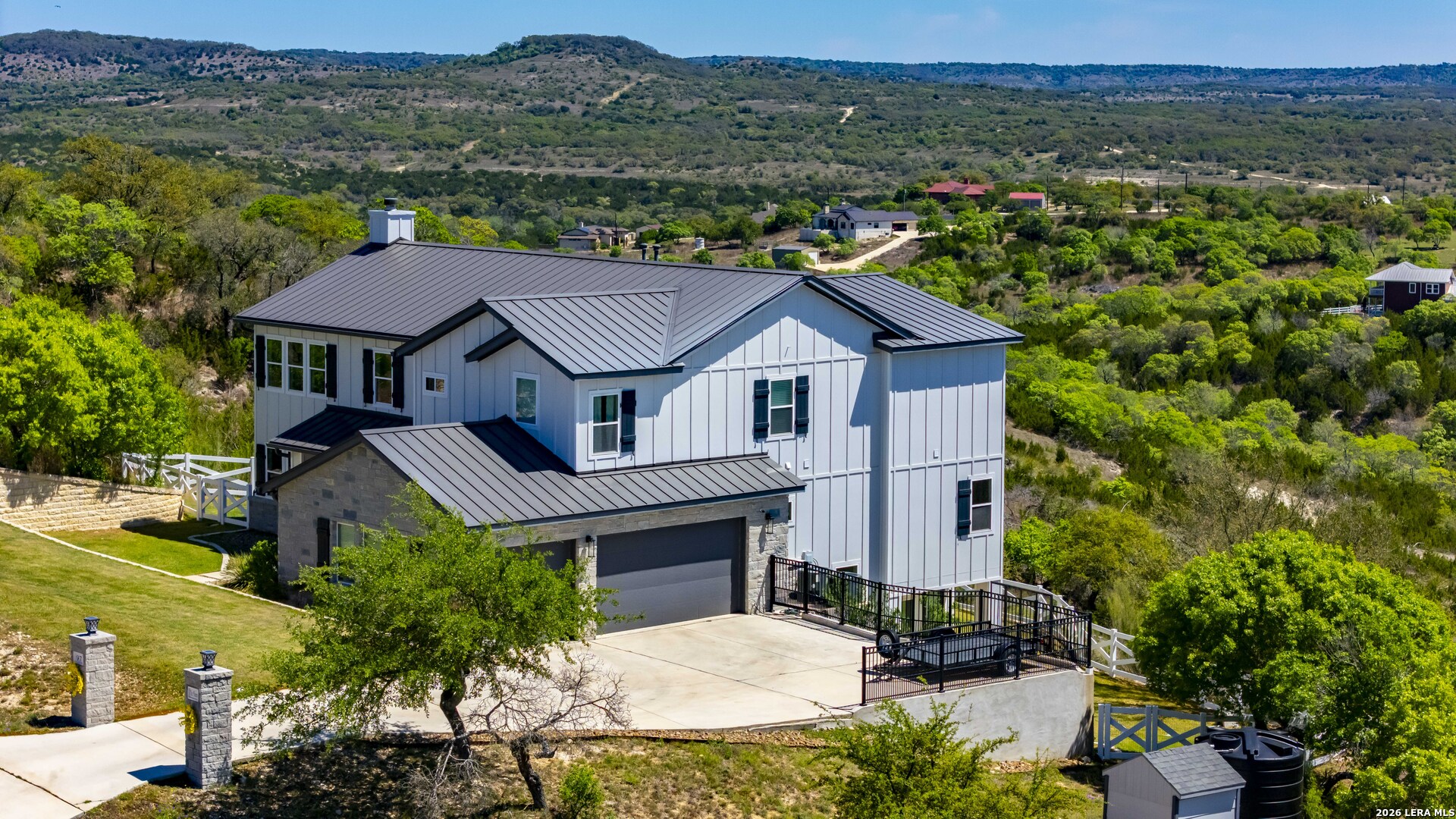 97 Coleman Springs Boerne, TX 78006 - Photo 10 of 70 an aerial view of a house with a yard