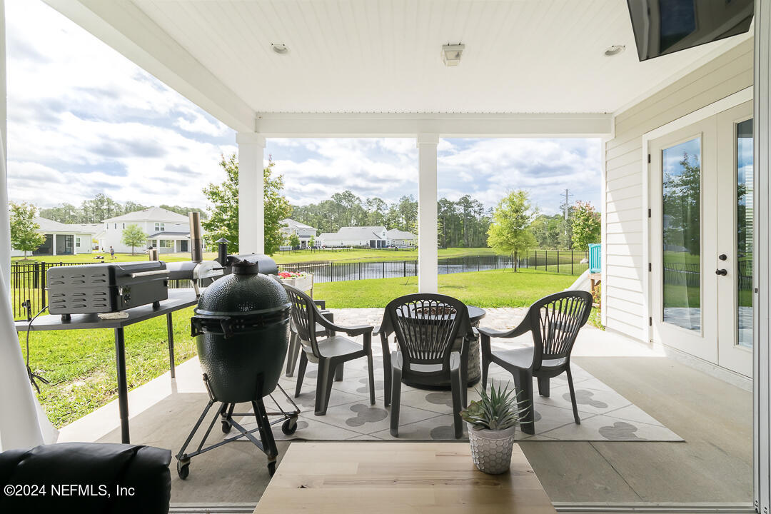 36 Leafmore Lane St. Augustine, FL 32092 - Photo 24 of 38 a view of a dining room with furniture water view and backyard