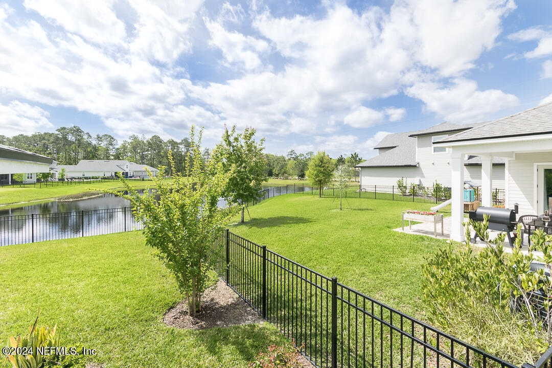 36 Leafmore Lane St. Augustine, FL 32092 - Photo 29 of 38 a view of a lake with a garden