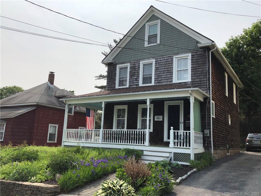 30 Harris Road New London, CT 06320 - Photo 1 of 1 Front of house with wraparound porch